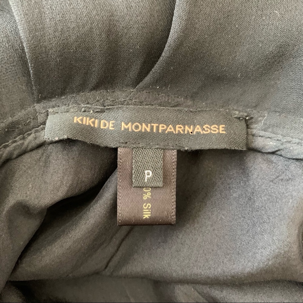 Kiki de Montparnasse Sexy Silk V Night Out Dress - Picture 11 of 15